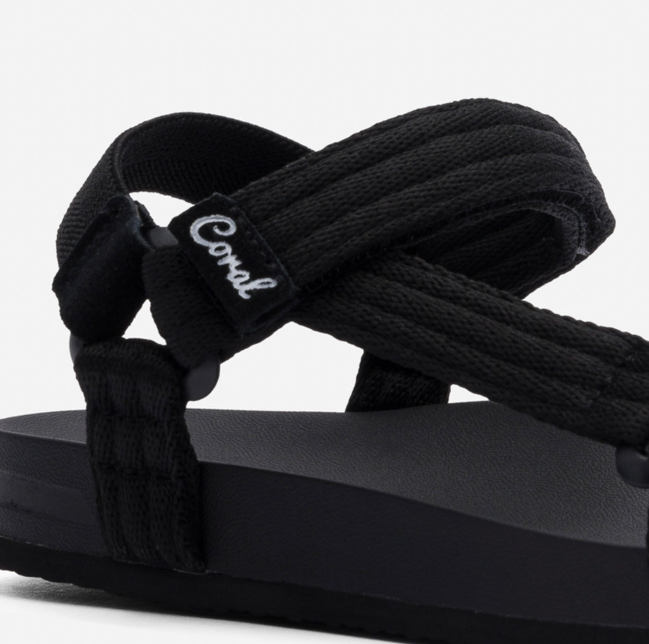 Sandalias Coral Dune all black