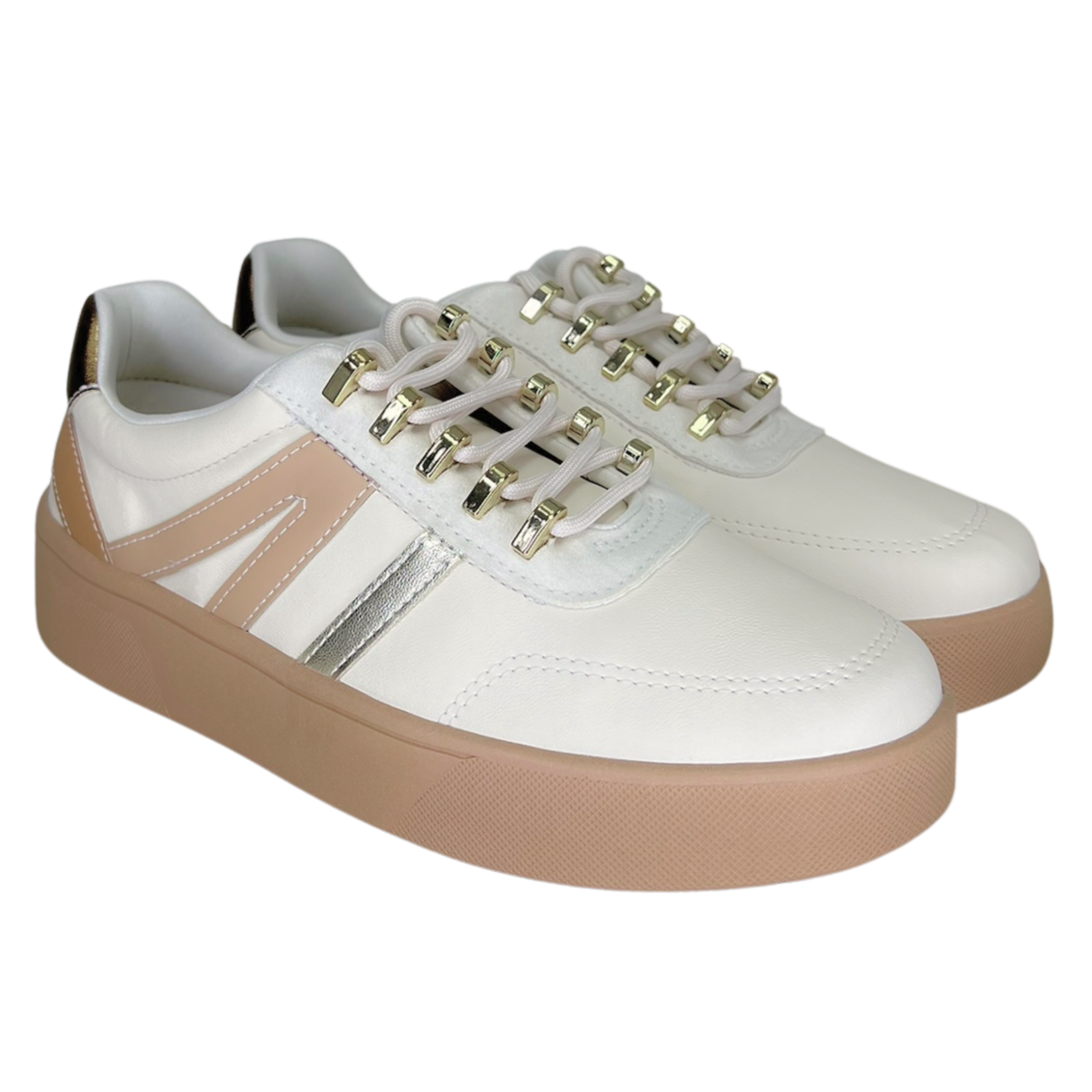Tenis Ramarim Beige/Camel