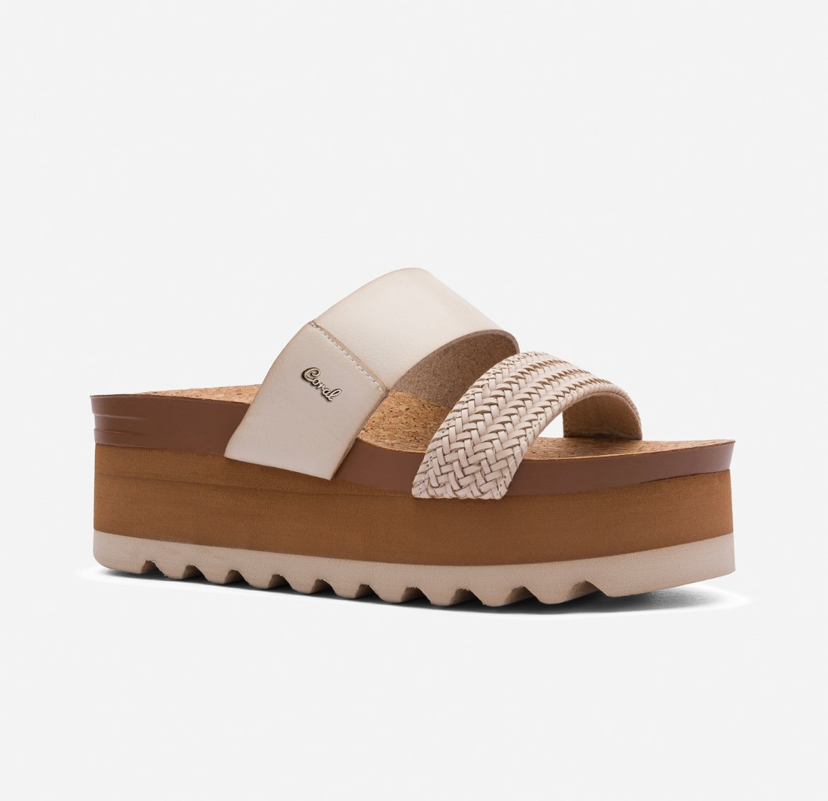 Sandalia Arbor Cream Coral