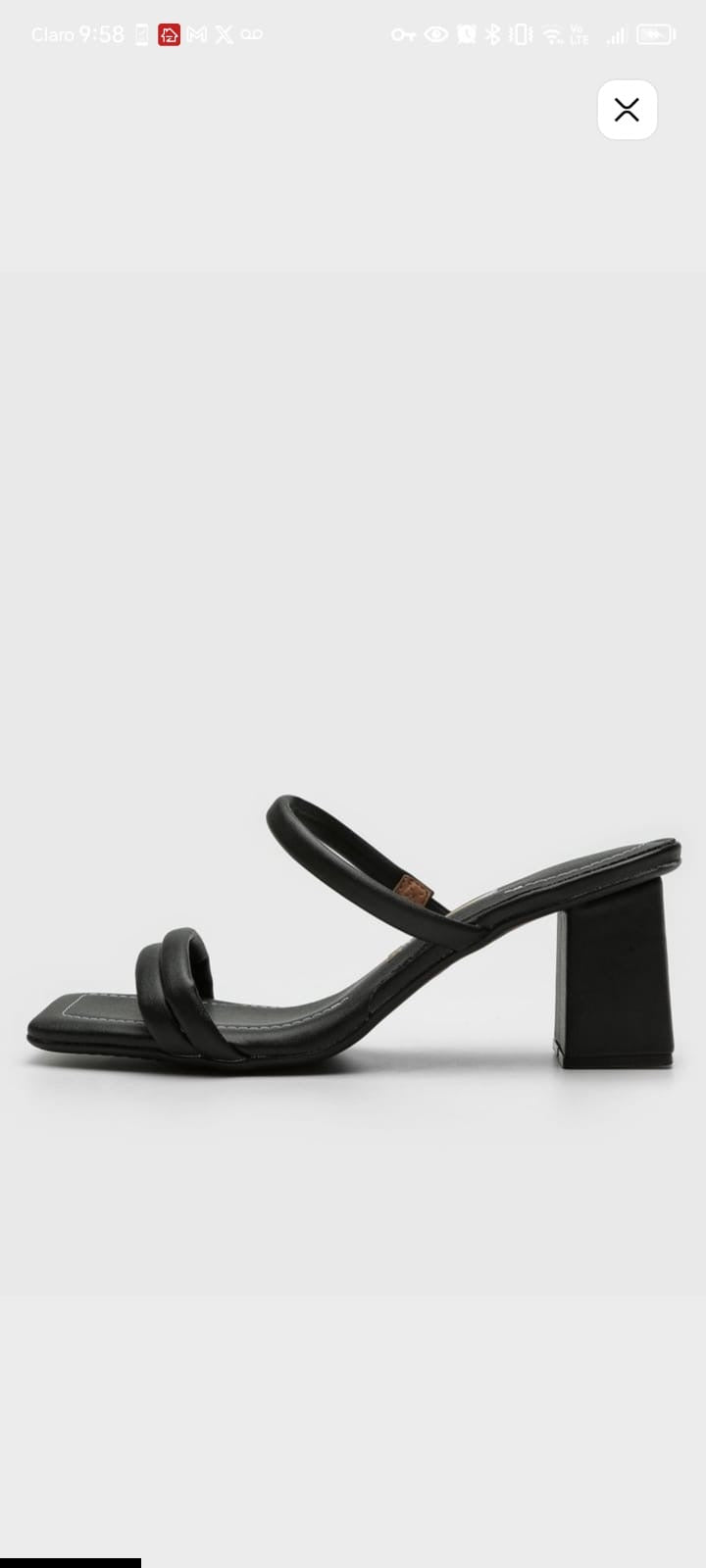 Sandalia Vizzano Negra