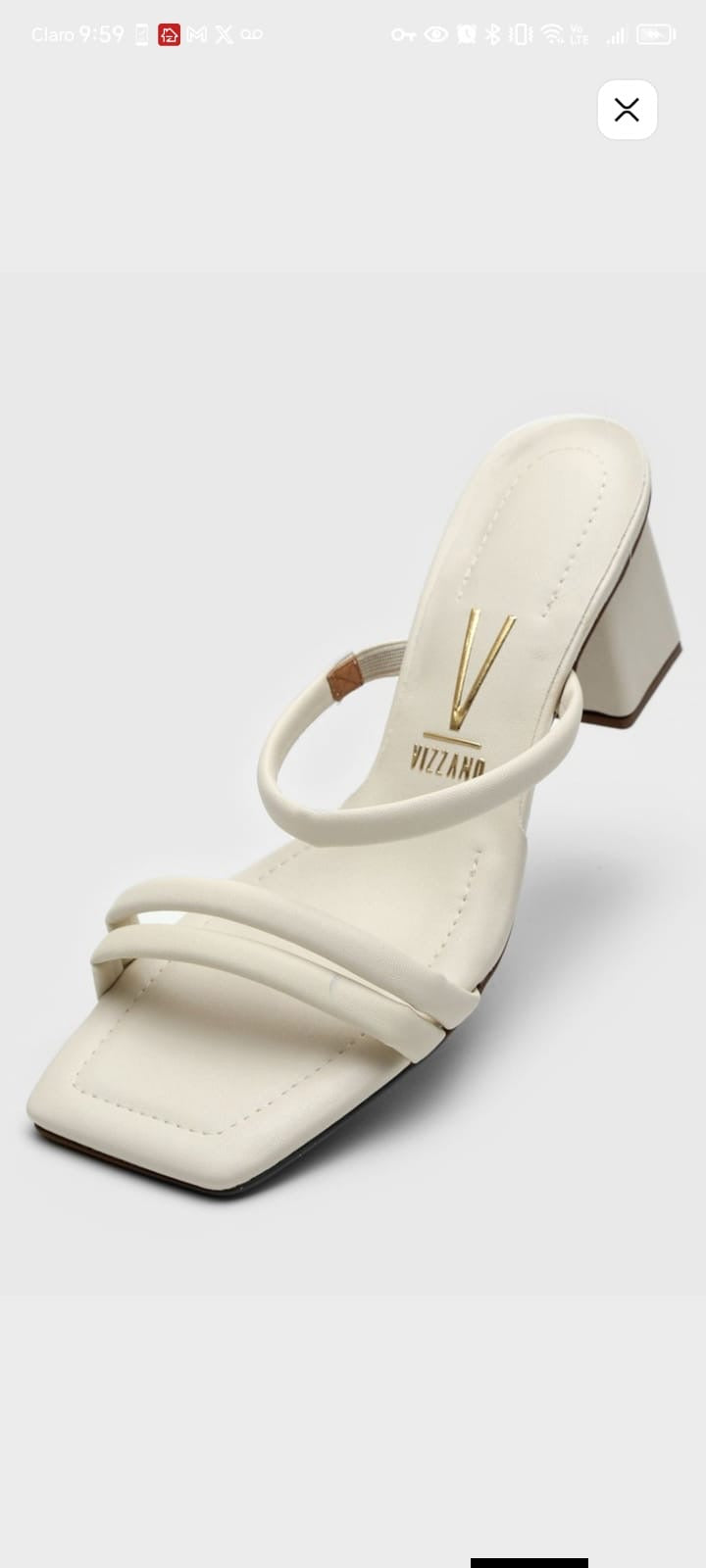 Sandalia Vizzano Blanca de