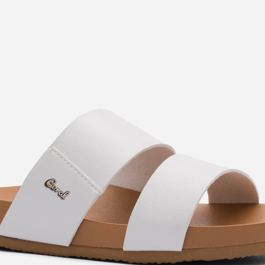 Sandalia Coral Kade White