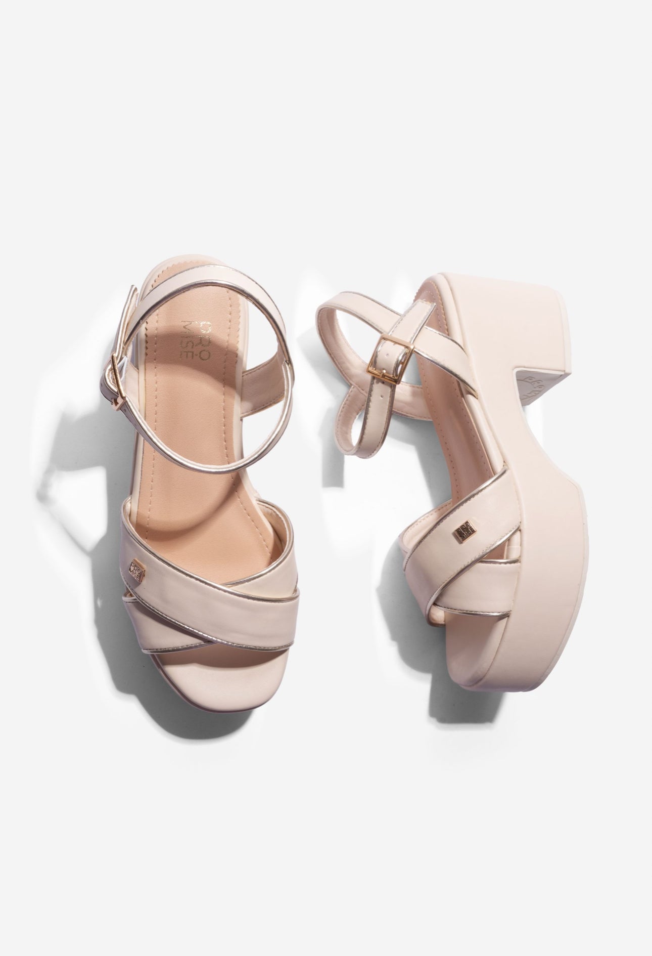 Sandalia Promise Missie Cream