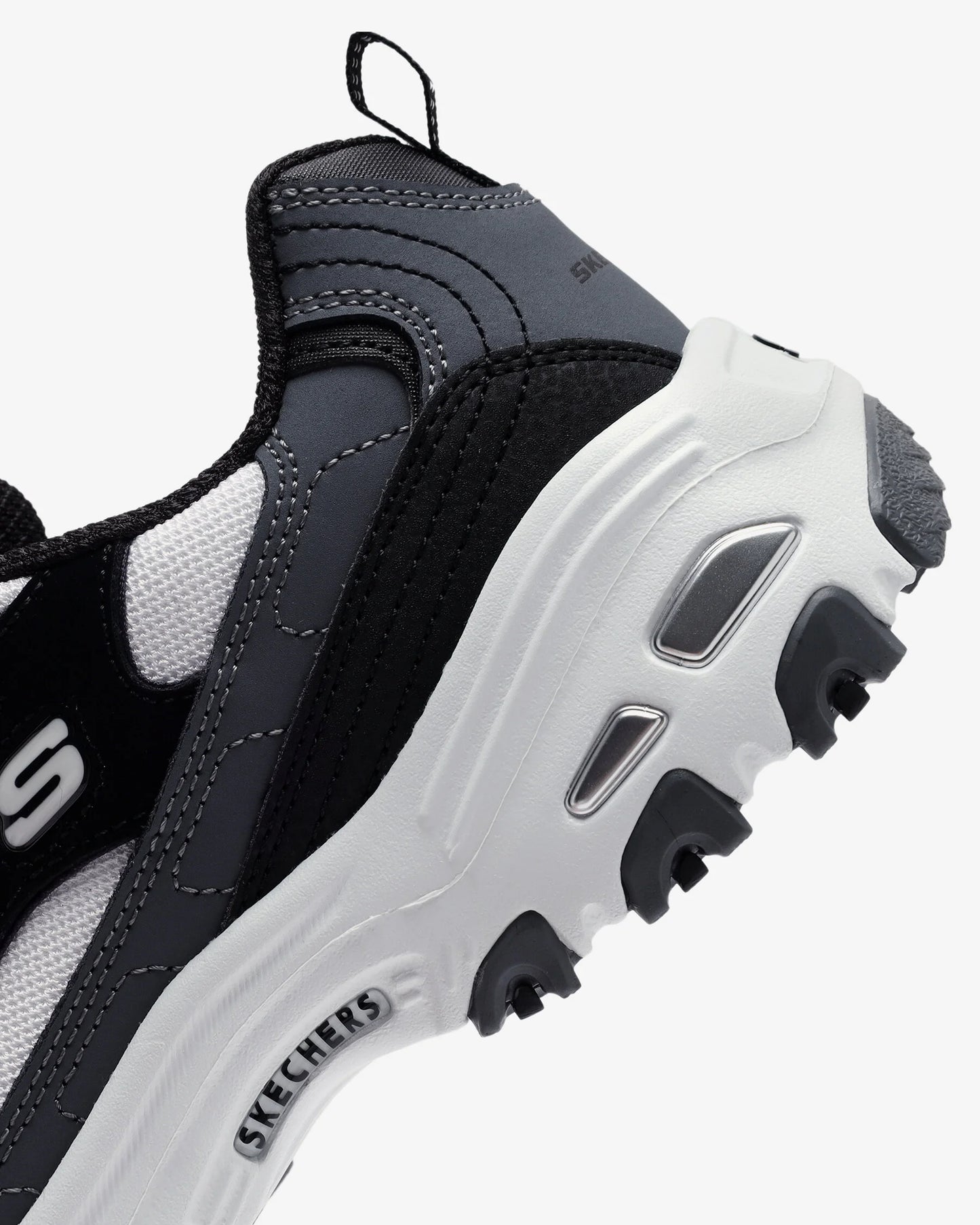Tenis Skechers Black/White