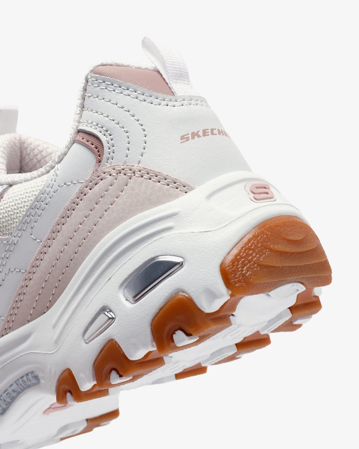 Tenis Skechers White/pink