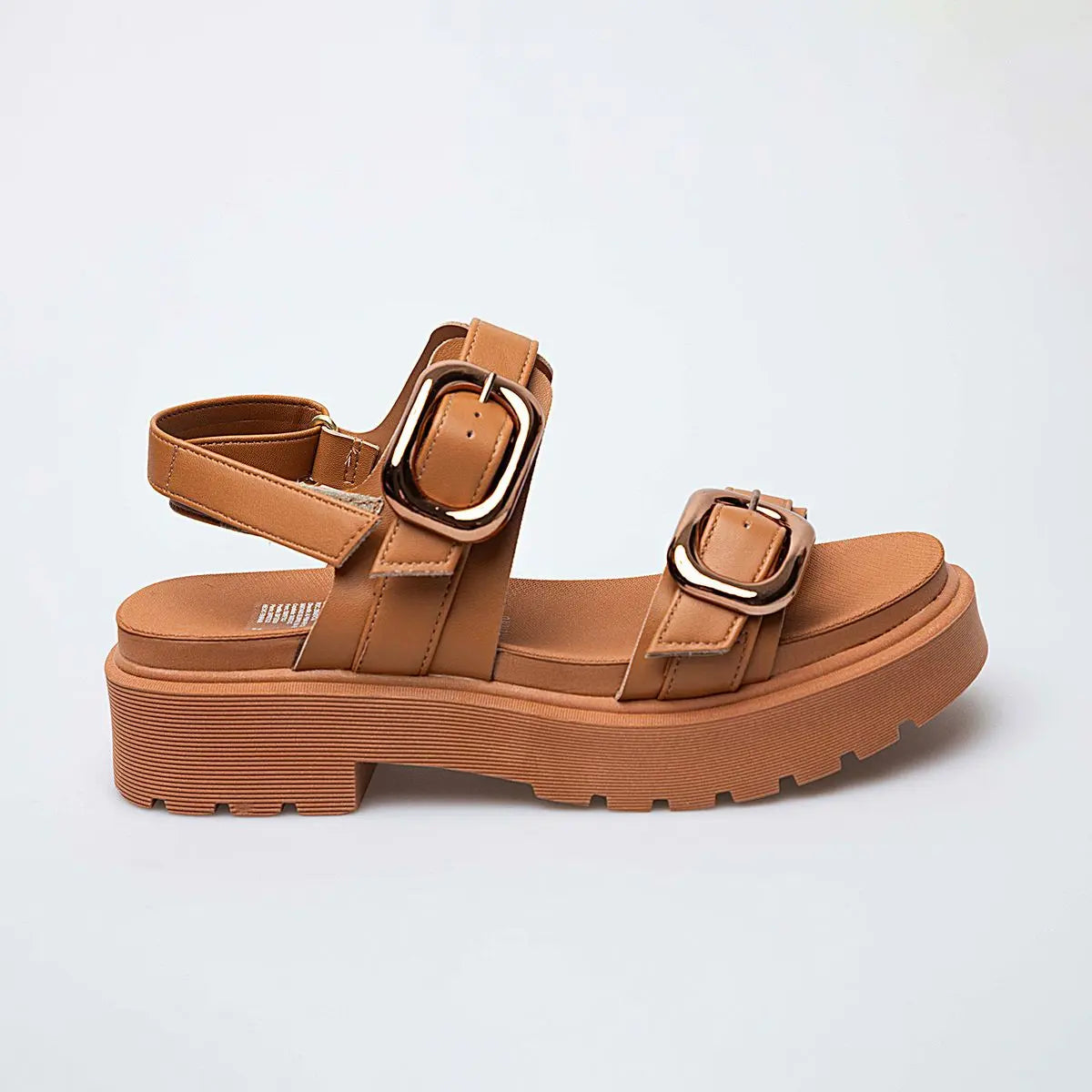 Sandalia Chunky Vizzano Camel MokaBoutiqueCR
