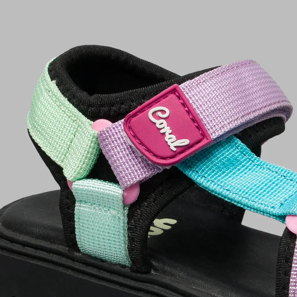 Sandalia Coral Niña Rainbow MokaBoutiqueCR