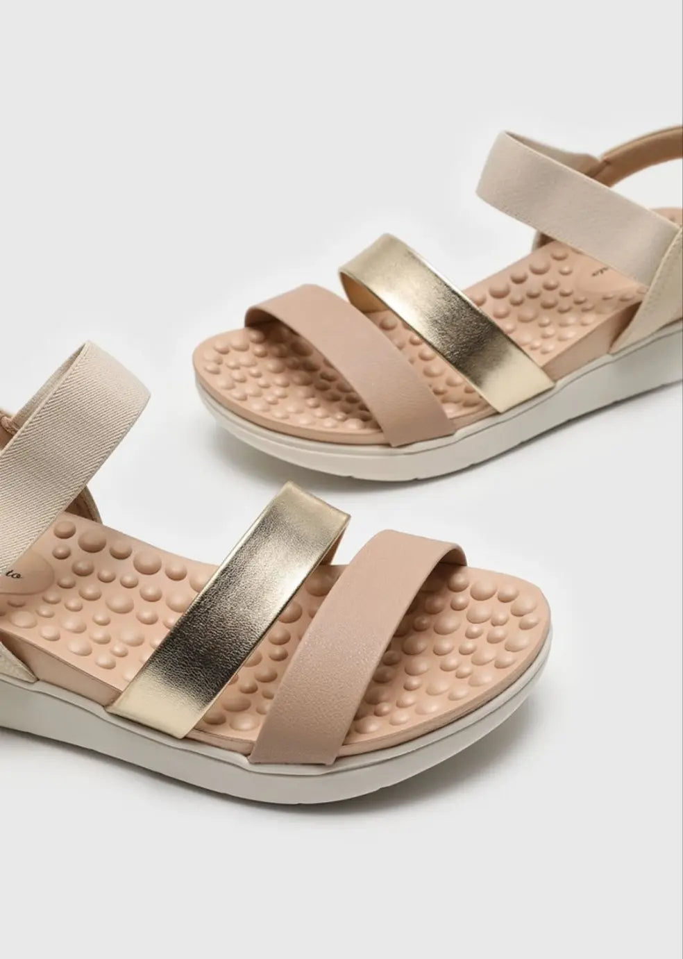 Sandalia Float Dorado Modare MokaBoutiqueCR