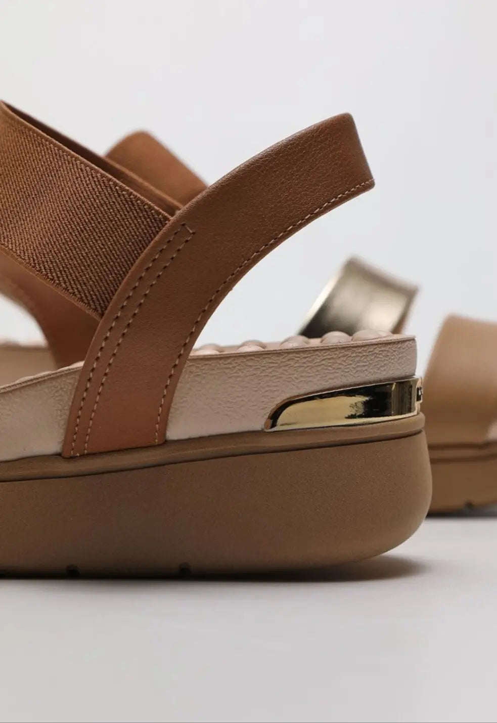 Sandalia Float Nature Modare Camel MokaBoutiqueCR