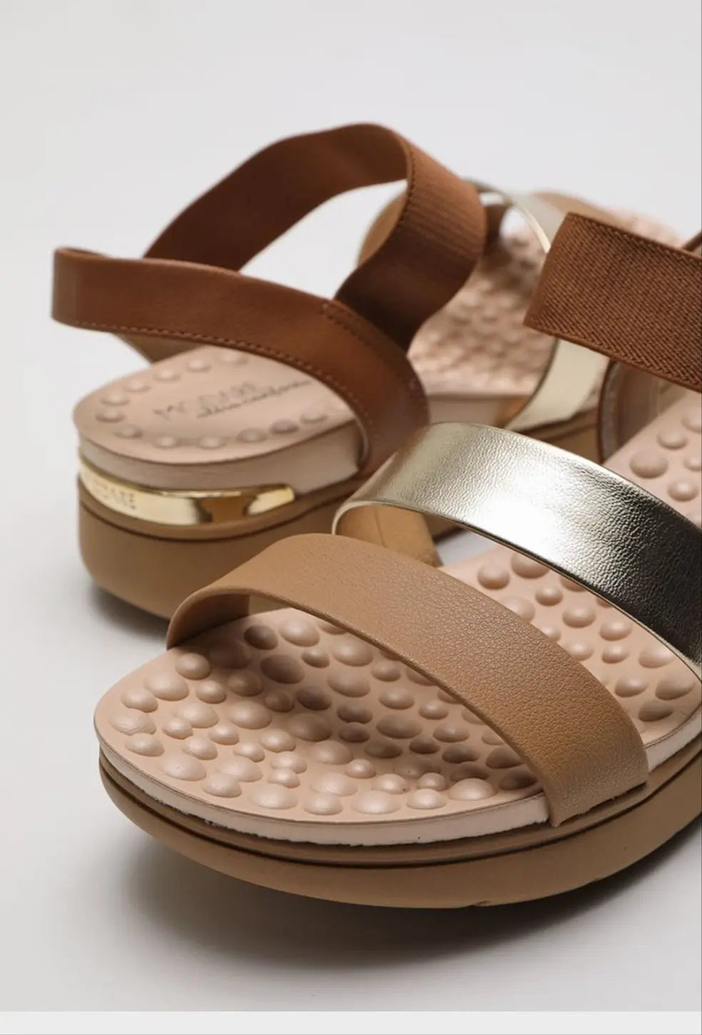 Sandalia Float Nature Modare Camel MokaBoutiqueCR