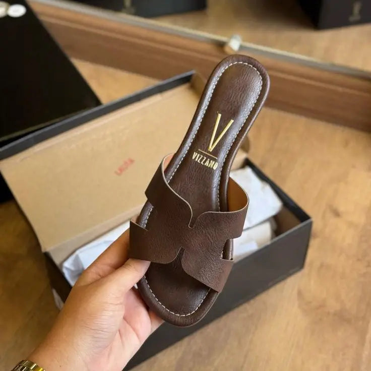 Sandalia H Vizzano Chocolate MokaBoutiqueCR