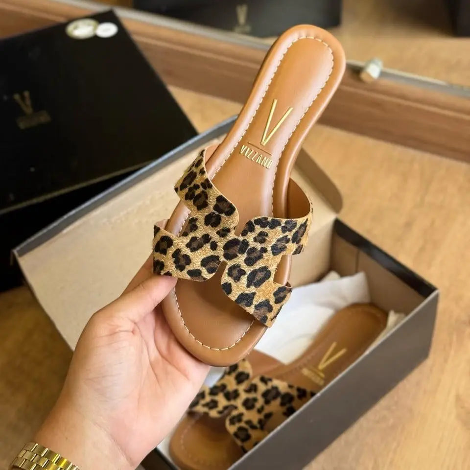Sandalia H Vizzano Multi Leopardo MokaBoutiqueCR