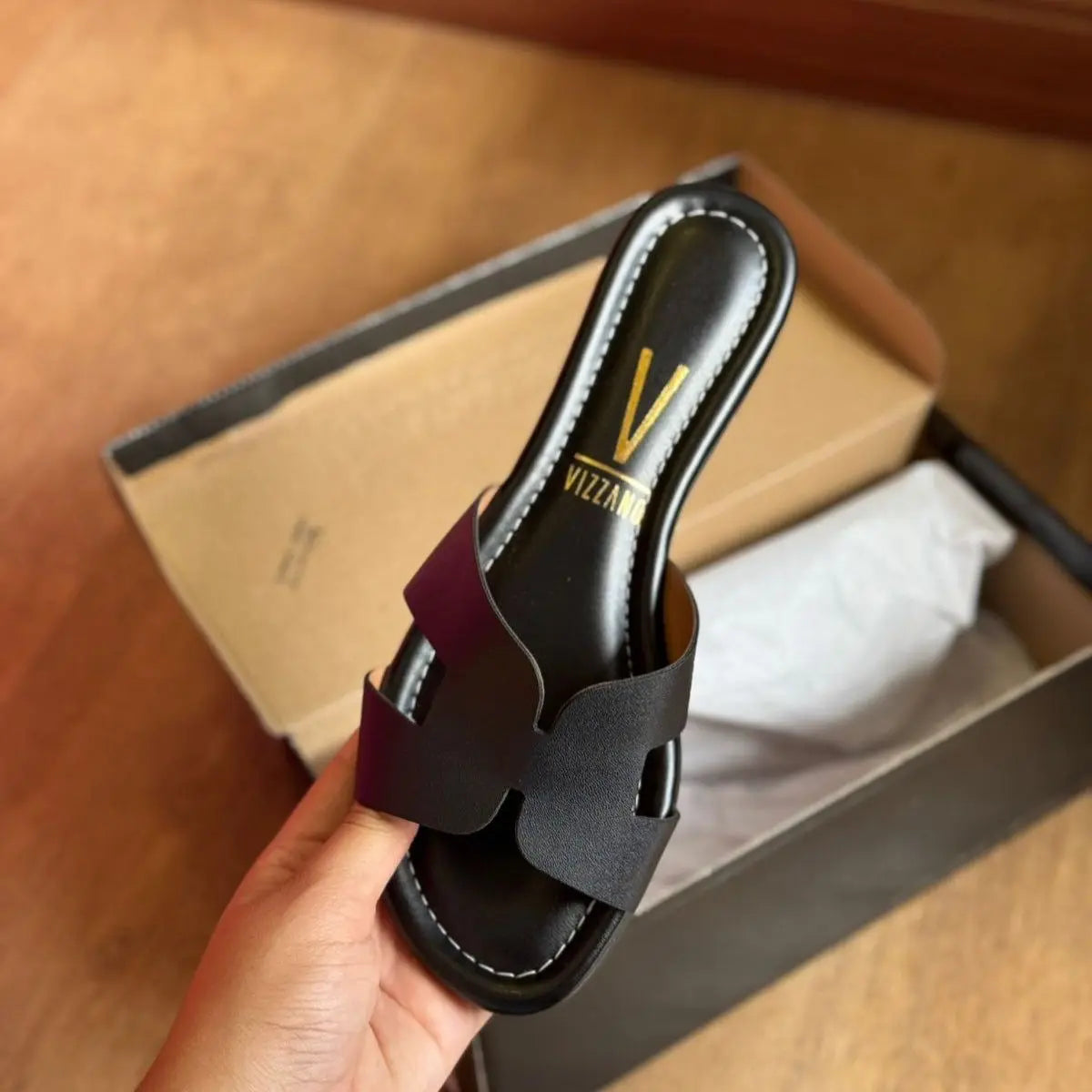 Sandalia H Vizzano Negro MokaBoutiqueCR