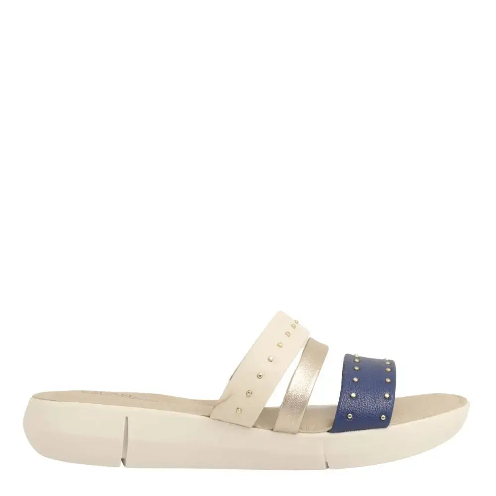 Sandalia Modare Azul/Crema MokaBoutiqueCR