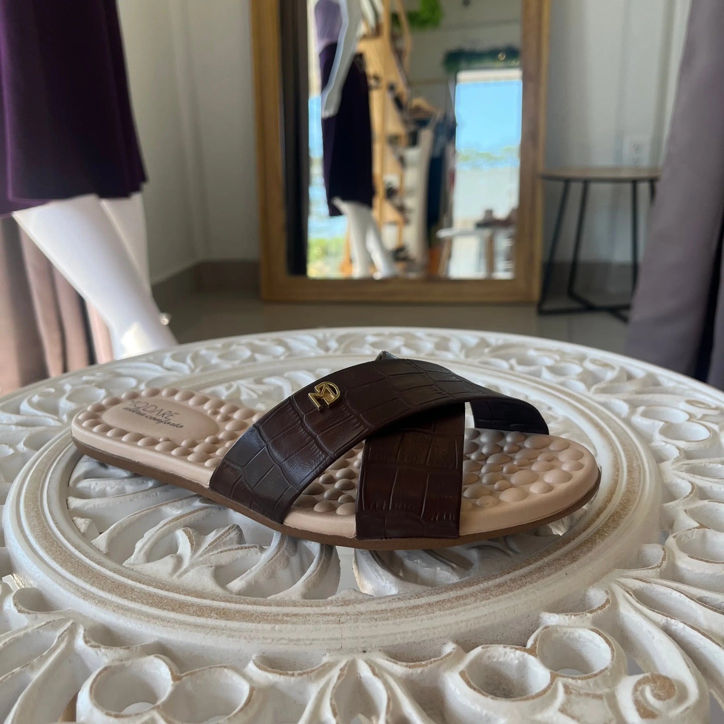 Sandalia Modare Café MokaBoutiqueCR