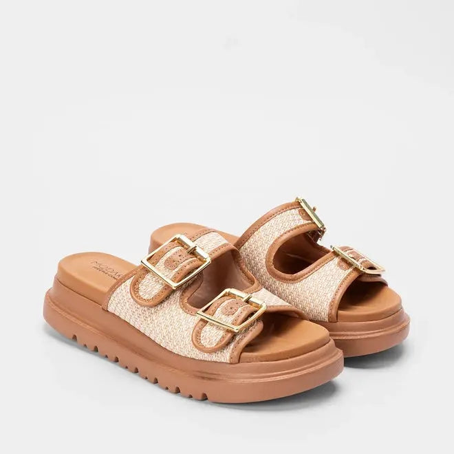 Sandalia Modare Camel MokaBoutiqueCR