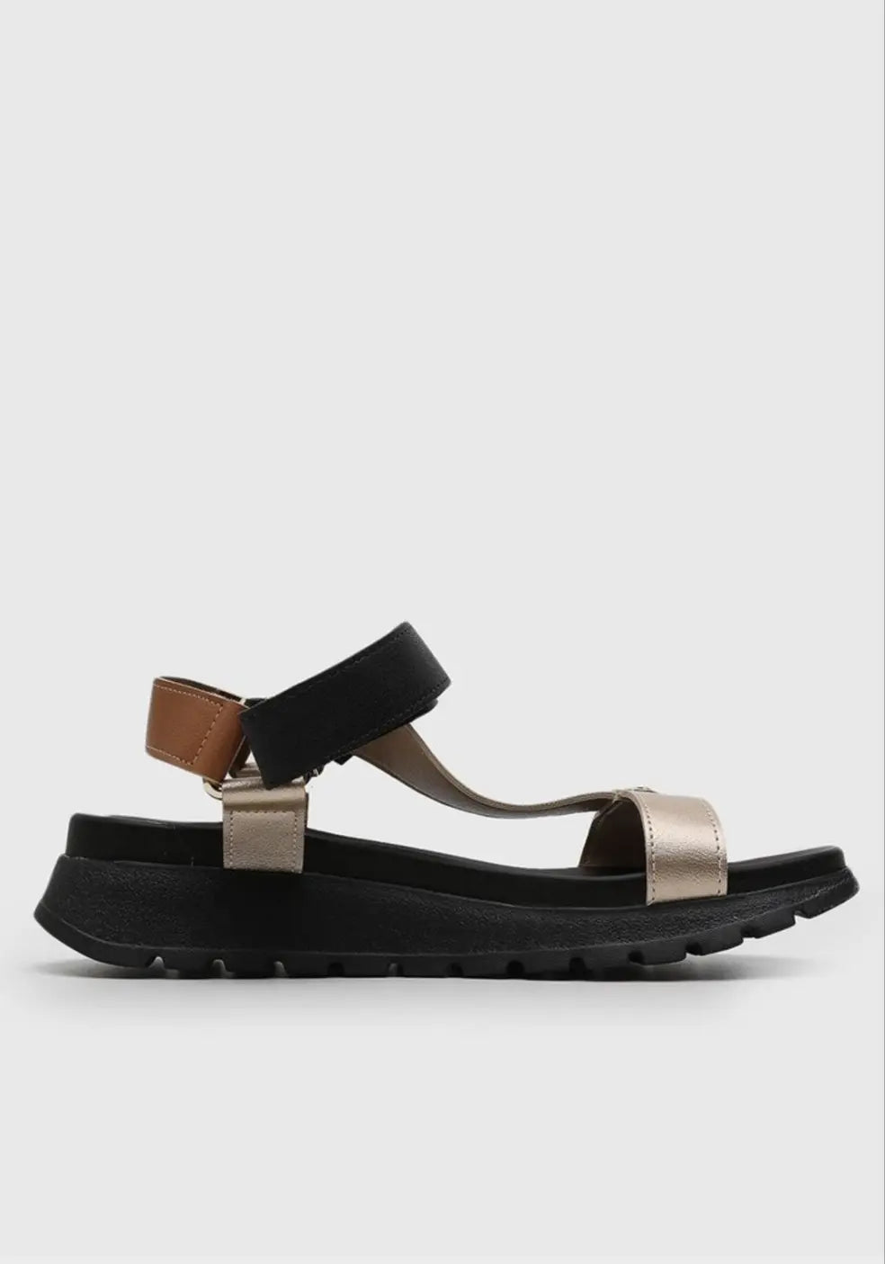 Sandalia Modare Negro/Crema MokaBoutiqueCR