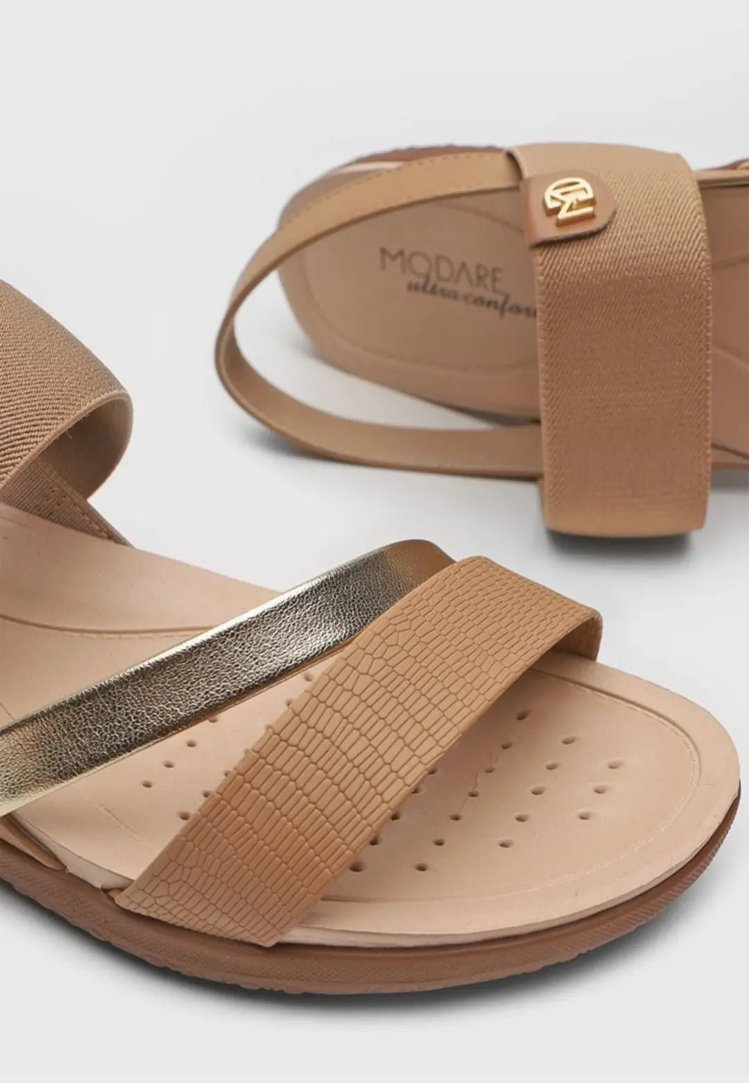 Sandalia Modare camel MokaBoutiqueCR