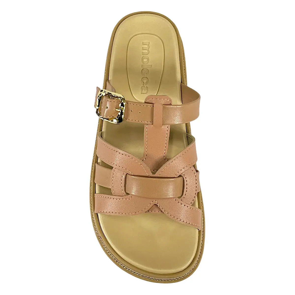 Sandalia Moleca Beige MokaBoutiqueCR