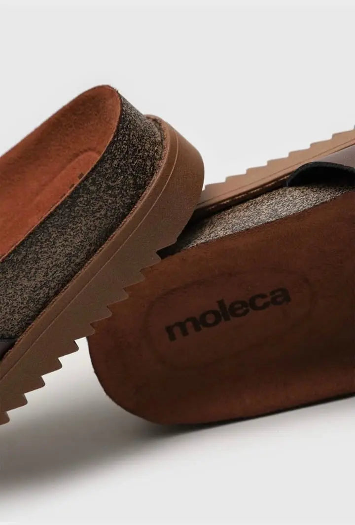 Sandalia Moleca Chocolate MokaBoutiqueCR