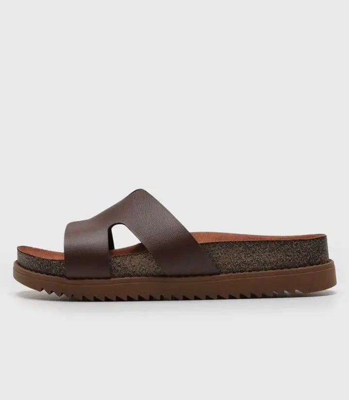 Sandalia Moleca Chocolate MokaBoutiqueCR