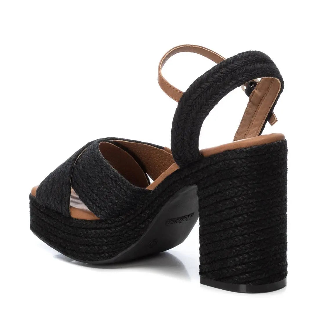 Sandalia Mujer Refresh negra MokaBoutiqueCR