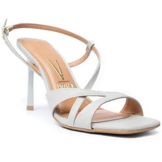 Sandalia Tacón Vizzano Gris MokaBoutiqueCR