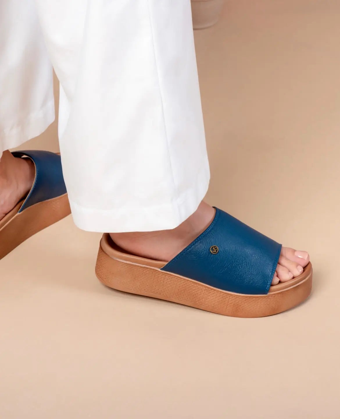 Sandalia VSingular Navy MokaBoutiqueCR