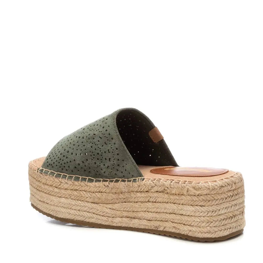 Sandalia de mujer Refresh plataforma verde MokaBoutiqueCR
