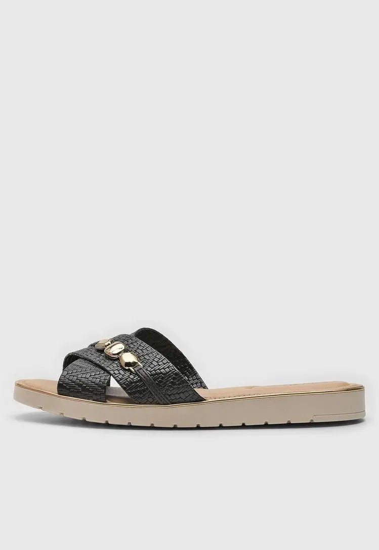 Sandalias Modare Negras MokaBoutiqueCR