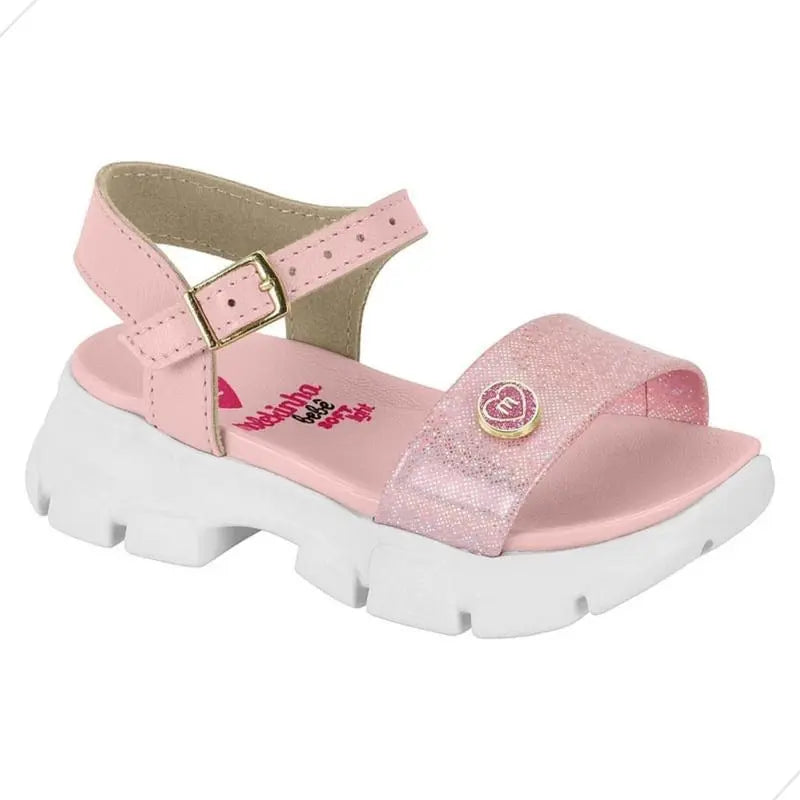Sandalias Molekinha Rosa MokaBoutiqueCR
