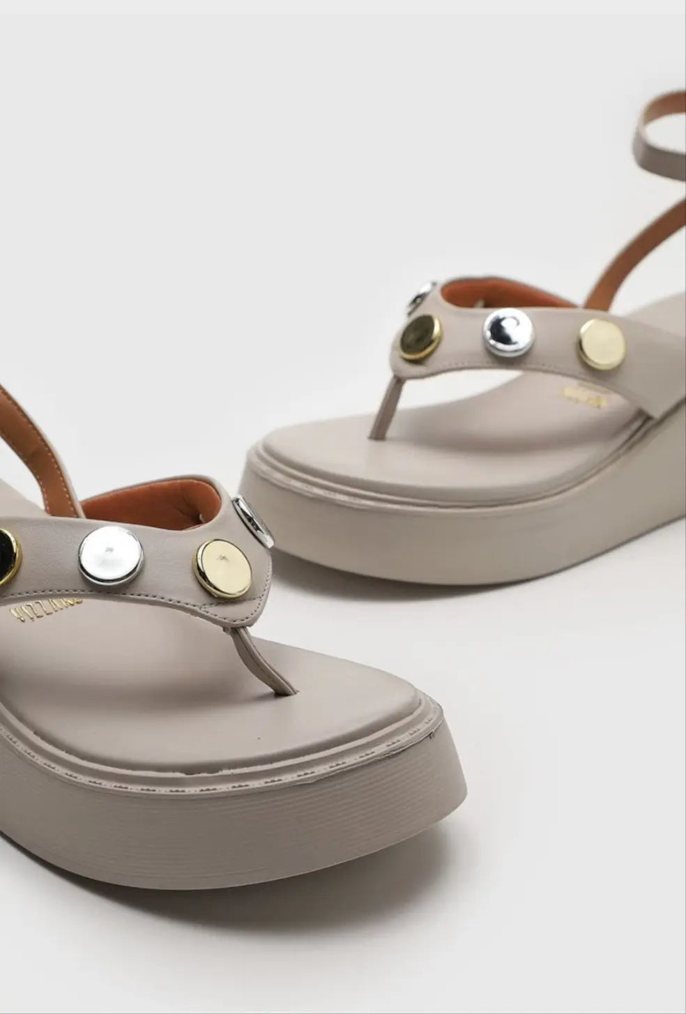 Sandalias Vizzano tobillera gris MokaBoutiqueCR
