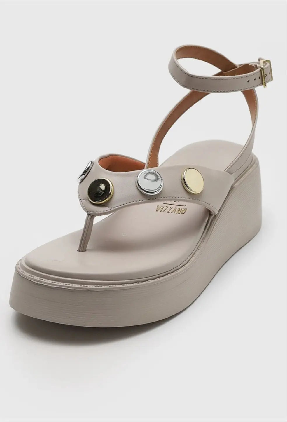Sandalias Vizzano tobillera gris MokaBoutiqueCR