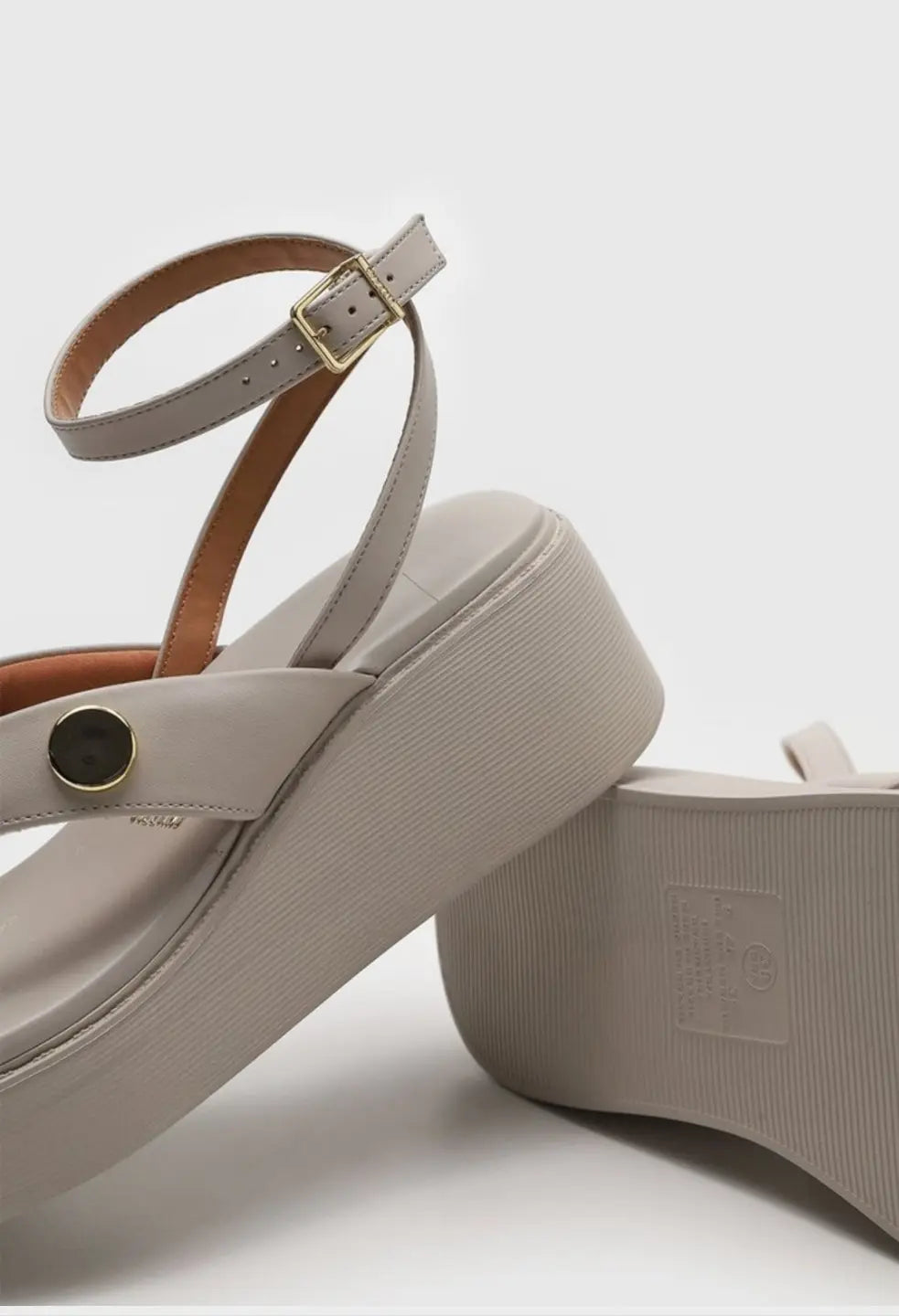 Sandalias Vizzano tobillera gris MokaBoutiqueCR