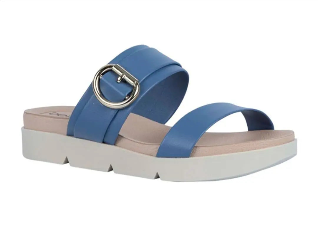 Sandalias celestes Beira Rio Oferta!! MokaBoutiqueCR