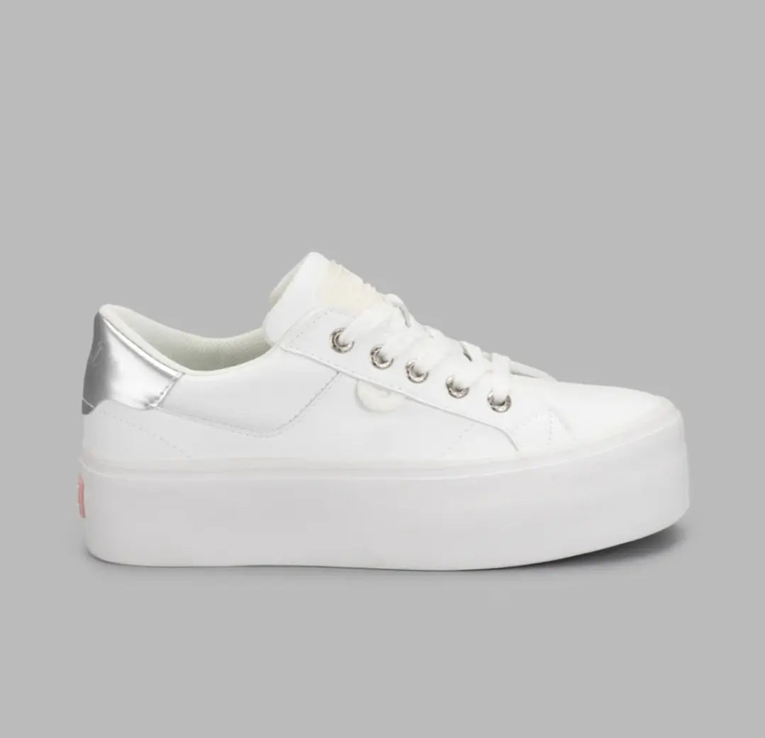 Tenis Aiko white /Silver MokaBoutiqueCR