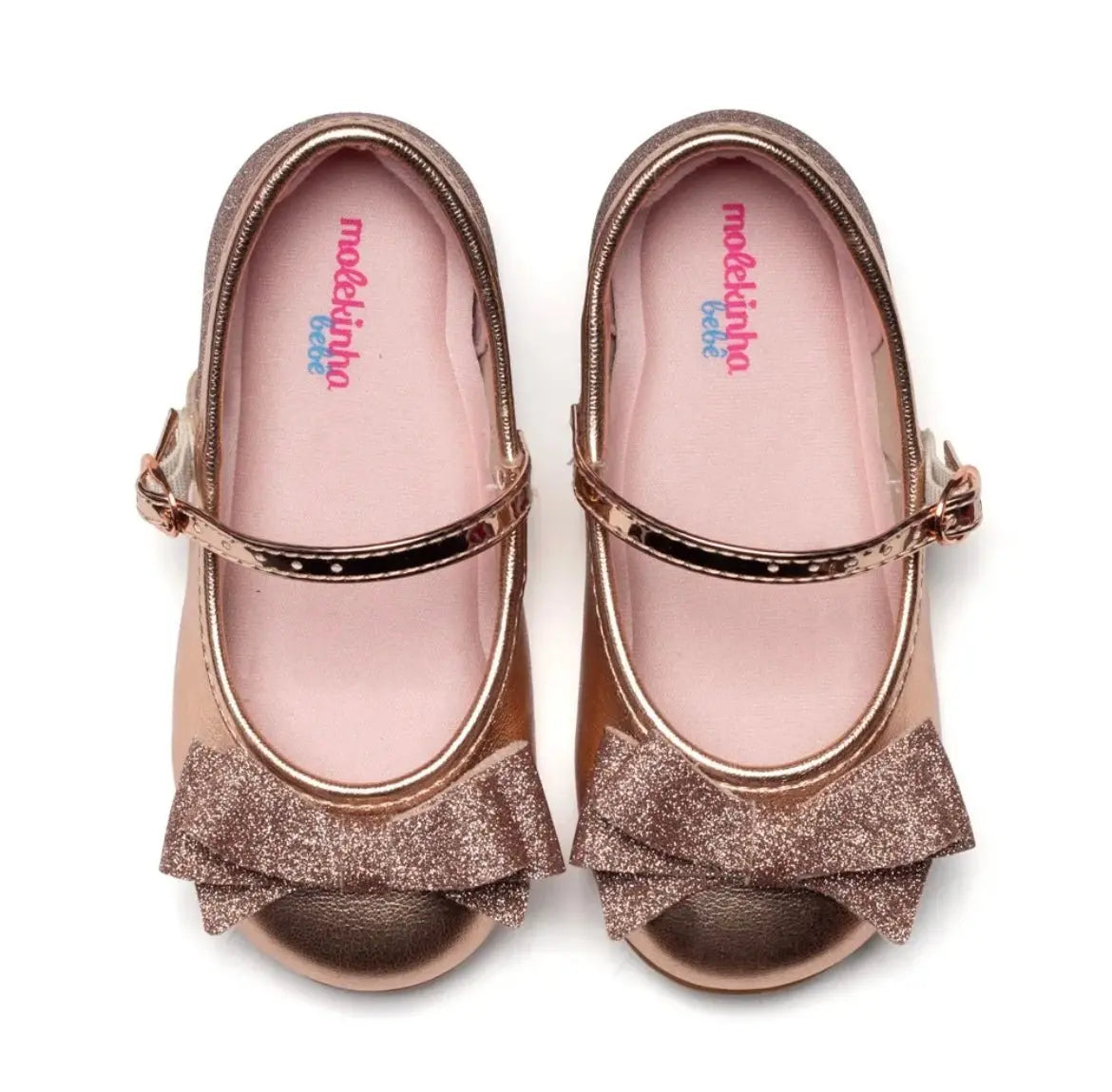 Zapatito Oro rosa molekihna MokaBoutiqueCR