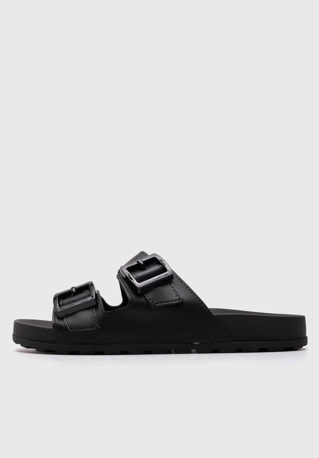 Sandalia Flat Moleca Negra
