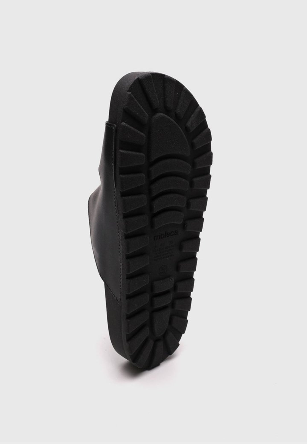 Sandalia Flat Moleca Negra
