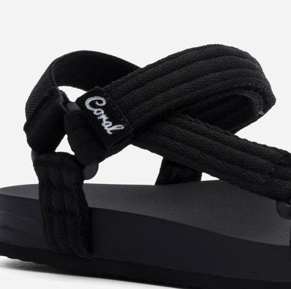 Sandalias Coral Dune all black