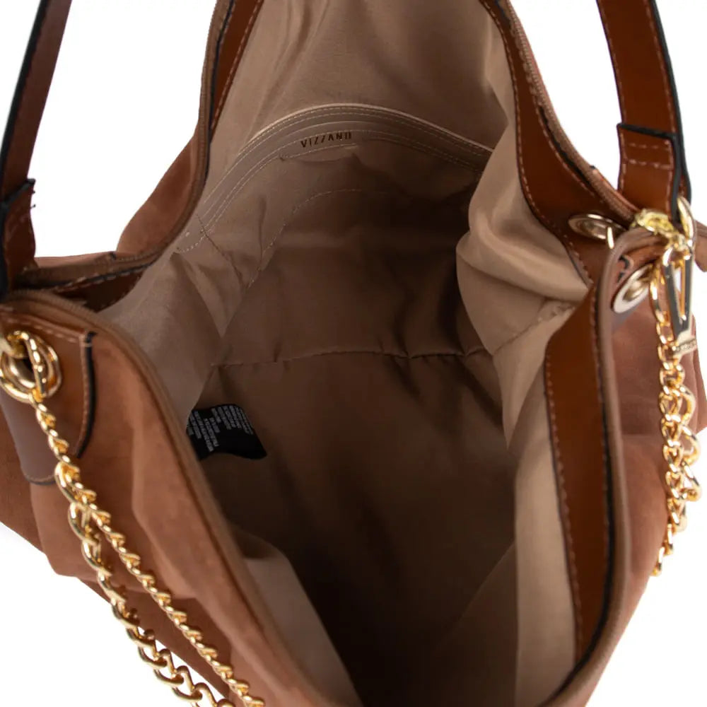 Bolsa Vizzano Gamuza Avellana