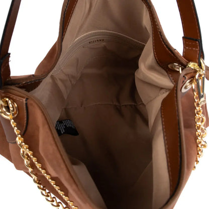 Bolsa Vizzano Gamuza Avellana