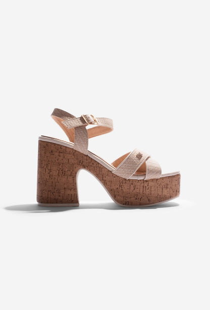 Sandalia Promise Onda 2 Raffia