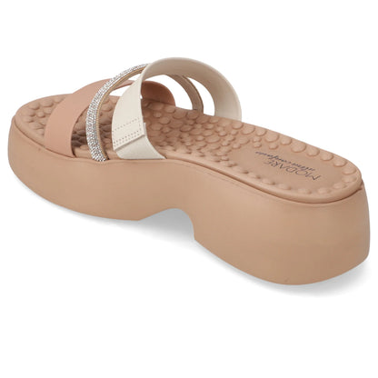Sandalia Modare Peach/Cristal