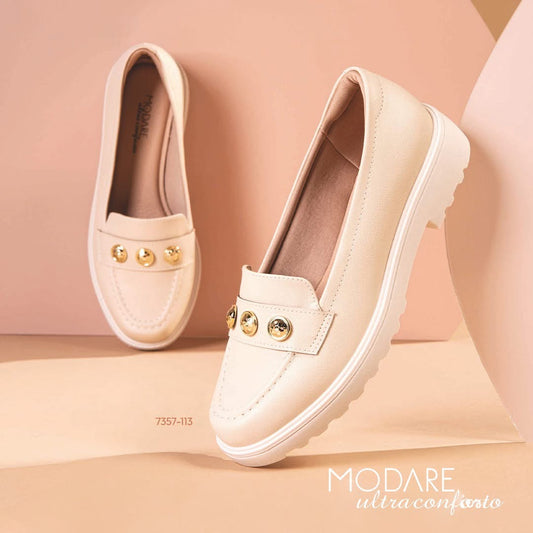 Mocasín Crema Modare 7357.114