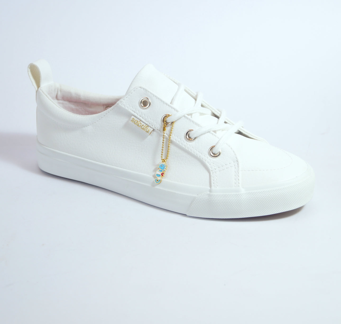 OLSEN TENIS 226 WHITE/GOLD SABATA