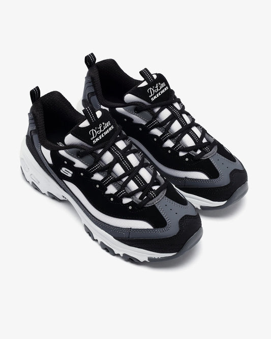 Tenis Skechers Black/White