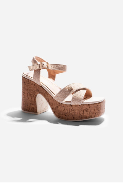 Sandalia Promise Onda 2 Raffia