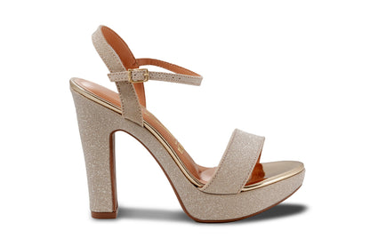 Sandalias Vizzano Dorado Shine