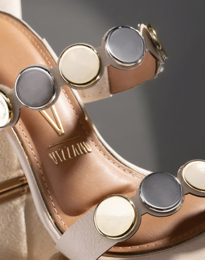 Sandalias Vizzano Dorado/Plata
